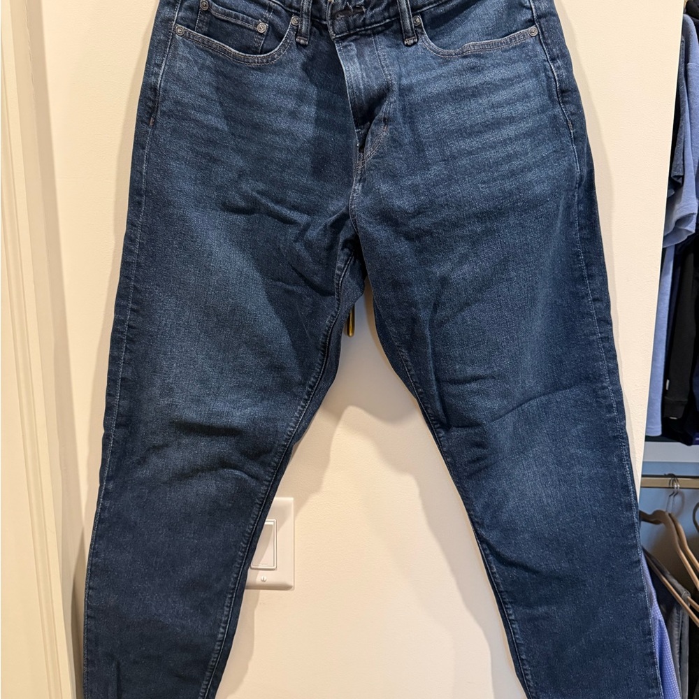 Bonobos Men's Athletic Fit Jeans in Deep Blue